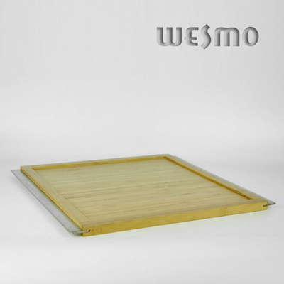 Bamboo Kitchen Accessories, Rectangle Natural Bmboo Kitchen Tray