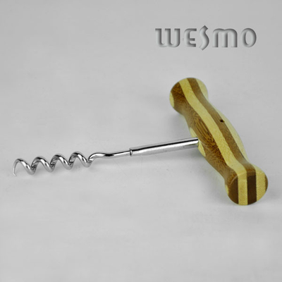 WTB0508A Personalized Wine Accessories with Two - Tone Bamboo Handle