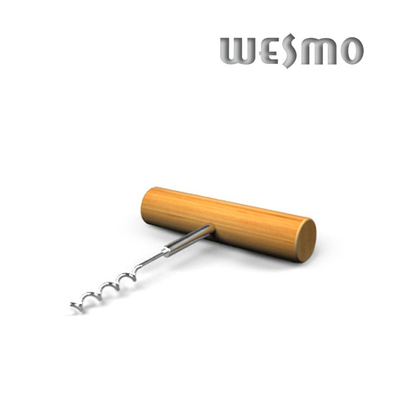 Environmentally Friendly Bamboo Handle Wine Corkscrew, Personalized Wine Accessories