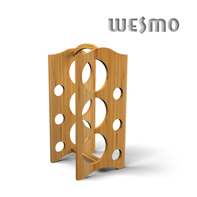 Personalized Wine Accessories, Environmentally Friendly Bamboo Wine Rack WTB0307A