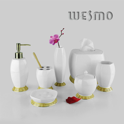 7 Piece Modern High Temperature Ceramic Bathroom sets
